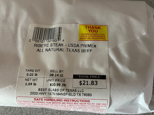 Butcher Shop «Beef Slabs of Texas LLC», reviews and photos, 2000 FM157 #112, Mansfield, TX 76063, USA