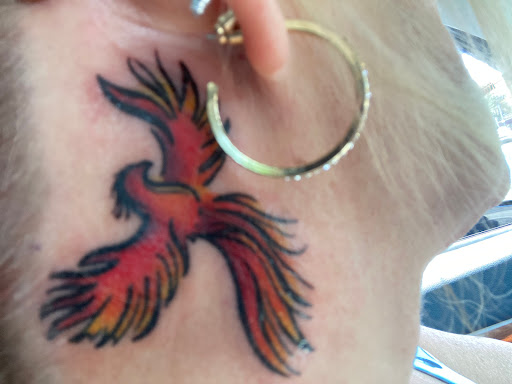 Explore colon cancer tattoo ideas, creative tattoo ideas in Homer, available at Mostly Harmless Tattoo Studio