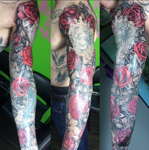 Explore tattoo ideas grandmother, creative tattoo ideas in Utica, available at No Name Tattoo Downtown Utica