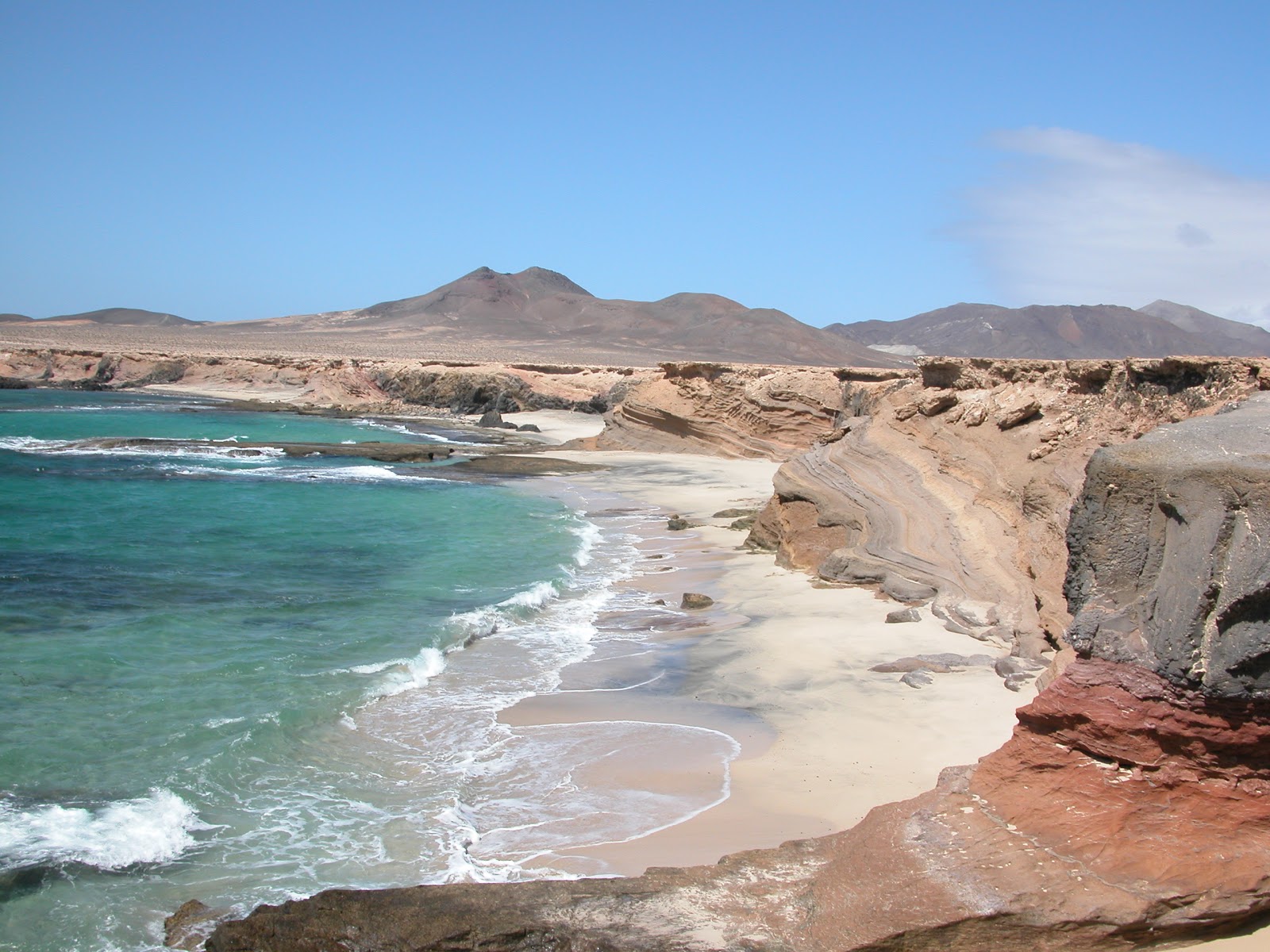 Foto af Playa de los Ojos vildt område