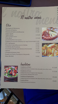 Menu du Le Tre Fontane à Pisciotta