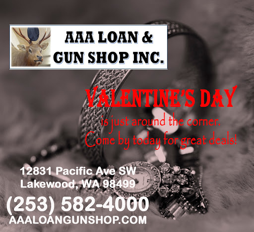 Pawn Shop «AAA Loan & Gun Shop Inc», reviews and photos, 12831 Pacific Hwy SW, Lakewood, WA 98499, USA