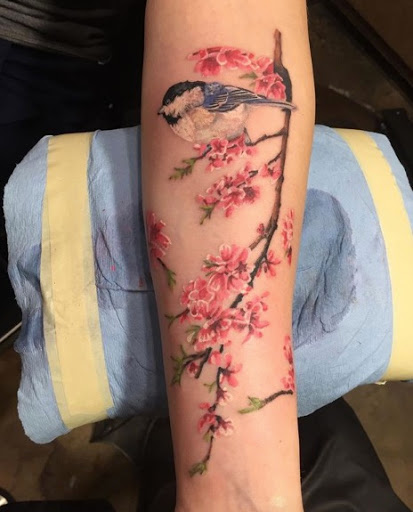 Explore minnie mouse tattoo ideas, creative tattoo ideas in Escondido, available at DermalGrafix Tattoo