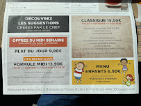 3 Brasseurs Sochaux à Sochaux menu