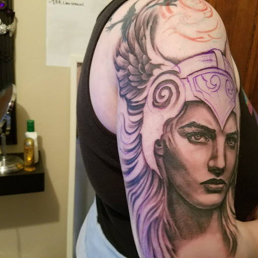 Explore climbing tattoo ideas, creative tattoo ideas in Toledo, available at Lake Erie Studio