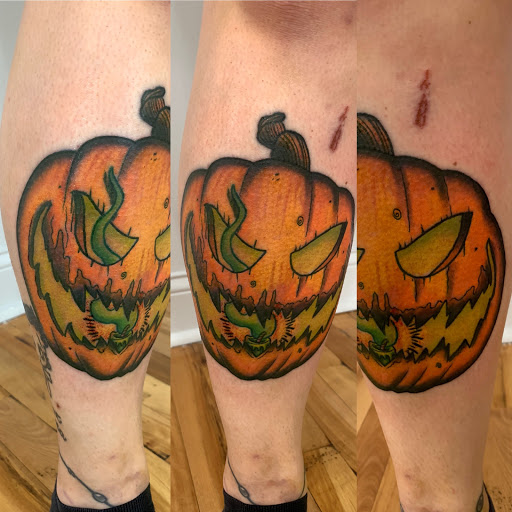 Explore virginia tattoo ideas, creative tattoo ideas in Kansas City, available at Golden Stag Tattoo and Gallery