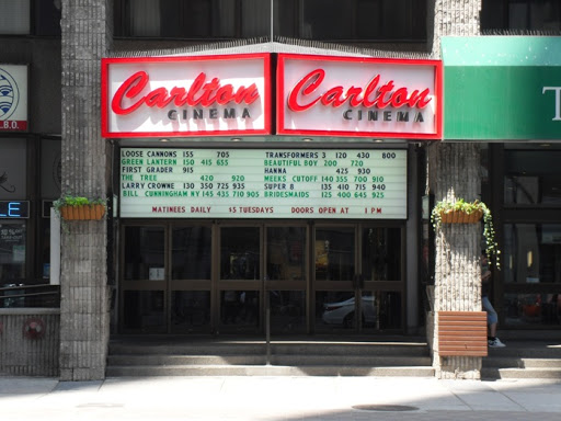 Theaters on Sundays in Toronto