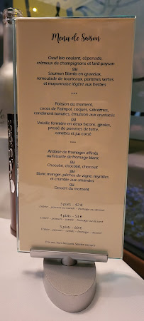 Carte du Restaurant La Girole à Grenoble