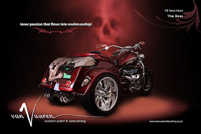 Van Vuuren Motorcycle Custom Paint and Airbrushing