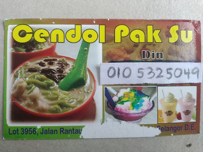 Cendol Pak Su,Rantau Panjang,Klang.