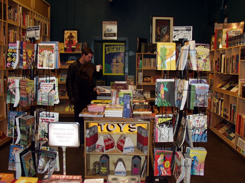 Picture of a place: Fantagraphics Bookstore And Gallery