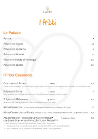 Menu / carte de Pizzeria Lievito Reggio Calabria à Reggio Calabria
