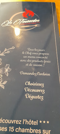 Restaurant français Restaurant Le Tournedos à Lézignan-Corbières (le menu)
