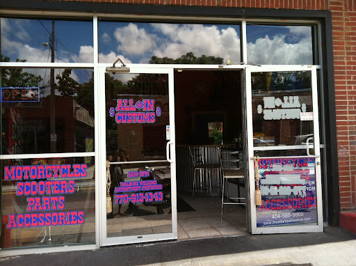 Motorcycle Repair Shop «All In Customs Motorcycles & Scooters», reviews and photos, 1316 Lakewood Ave SE, Atlanta, GA 30315, USA