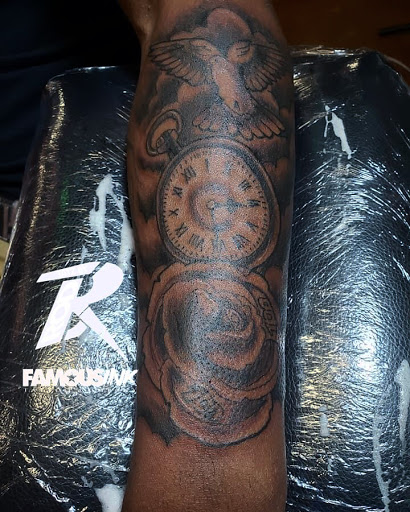 Explore family tattoo ideas with names, creative tattoo ideas in Hammond, available at Famous Ink, Inc.