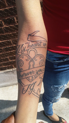 Explore 3x3 tattoo ideas for guys, creative tattoo ideas in Whiting, available at Lucky Kat Tat