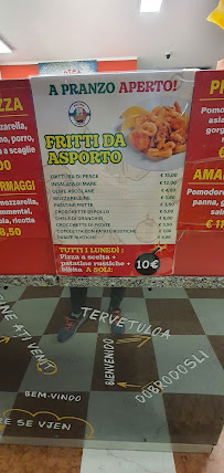 Carte du Pizzeria Primavera à Costabissara