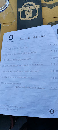 Su Nuraghe Bar Ristorante Pizzeria Gelateria à Pula menu