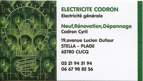 Électricien Electricité Codron Cucq