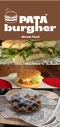 Menu du PatàBurgher à Martano