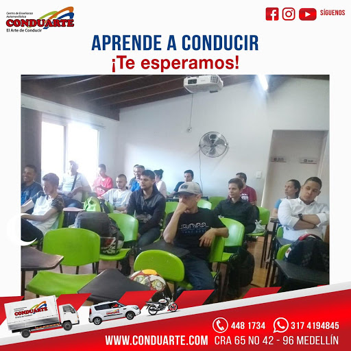 Escuelas de conducción en medellín