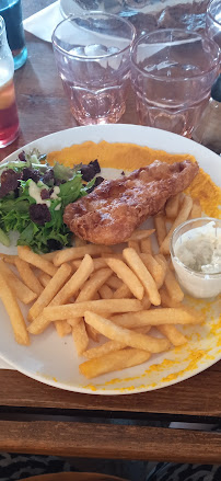 Fish and chips du Restaurant Bistrot des légendes Meneham à Kerlouan - n°10