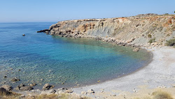 Foto van Vlychada beach met hoog niveau van netheid