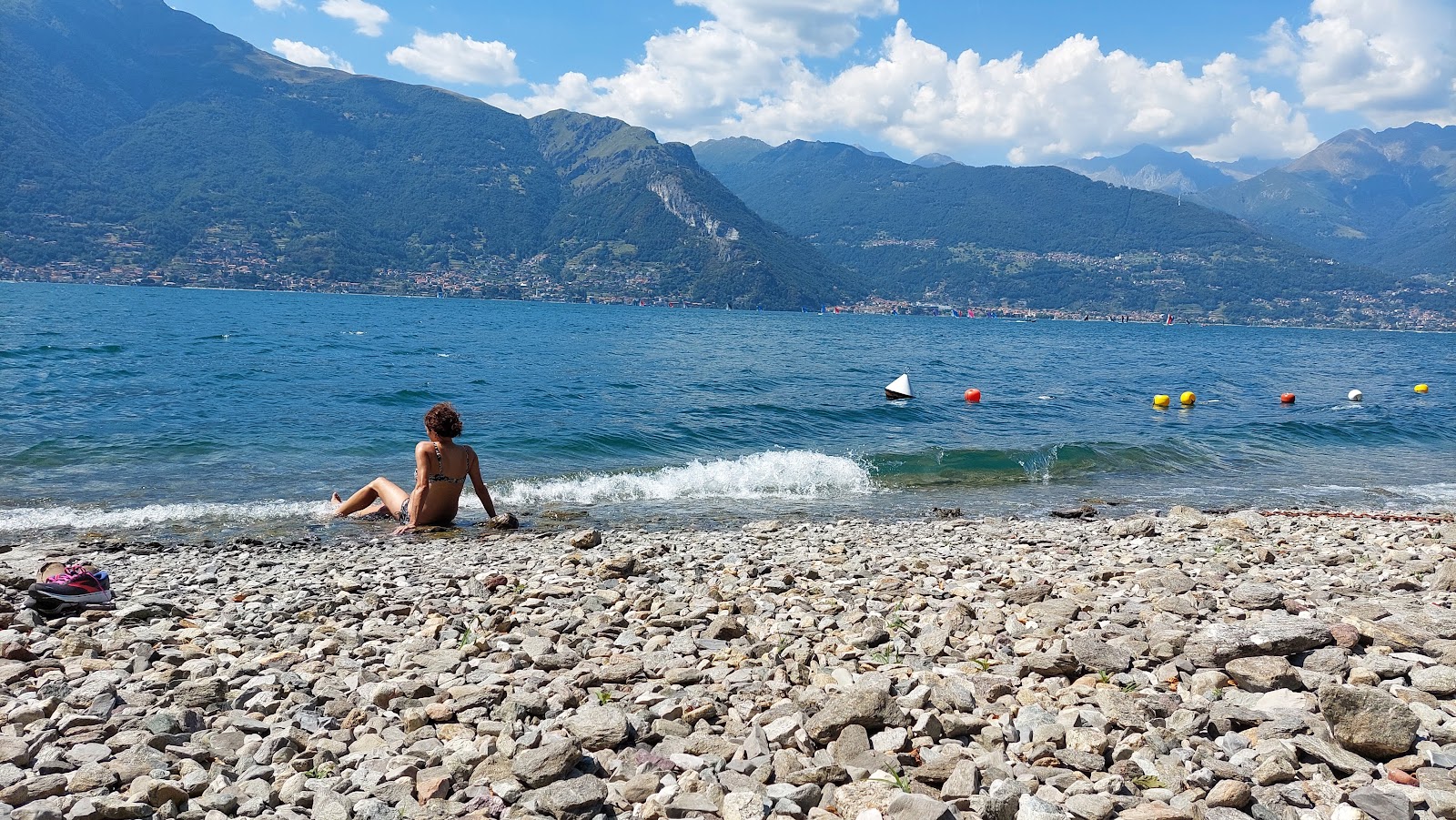 Spiaggia Tranquilla'in fotoğrafı uçurumlarla desteklenmiş