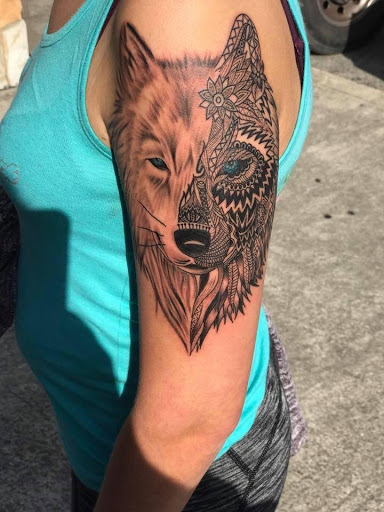 Explore hand and wrist tattoo ideas, creative tattoo ideas in San Antonio, available at Nite Owl Tattoo Studio