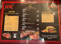 Menu du El Barón Steakhouse - Restaurante à Potsdam