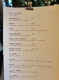 Lomi à Paris menu