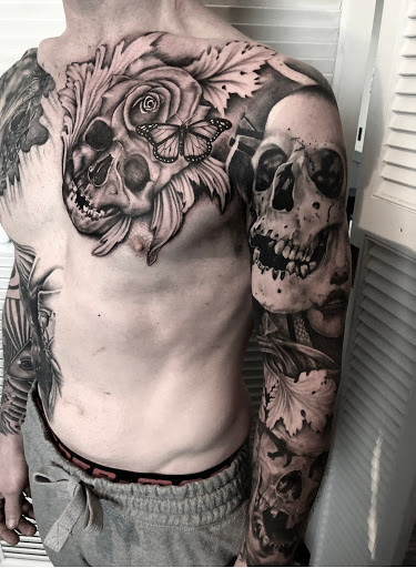 Explore magic the gathering tattoo ideas, creative tattoo ideas in Kingsford, available at Deft Tattoo Studio