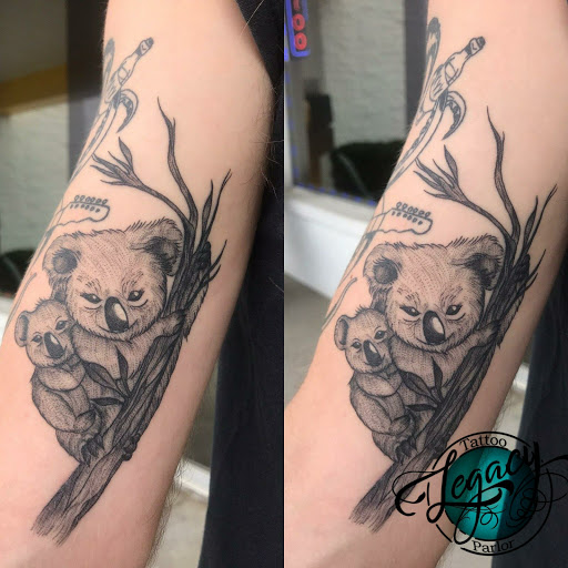 Explore solar eclipse tattoo ideas, creative tattoo ideas in Springboro, available at Legacy Tattoo Parlor