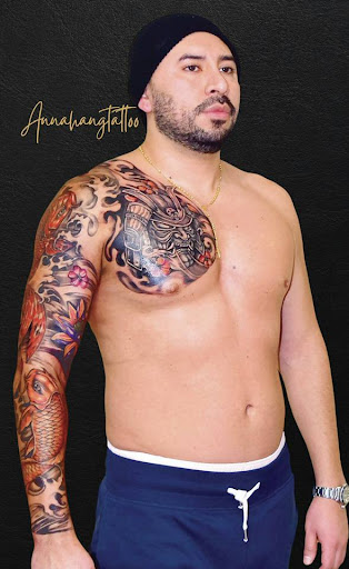 Explore seinfeld tattoo ideas, creative tattoo ideas in Garden Grove, available at Anna Hang Tattoo