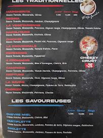 Pizzeria O Dix Neuf à Brive-la-Gaillarde (la carte)