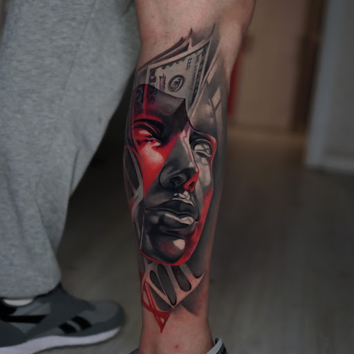 Explore may birth flower tattoo ideas, creative tattoo ideas in Houston, available at INK FUTURE TATTOO