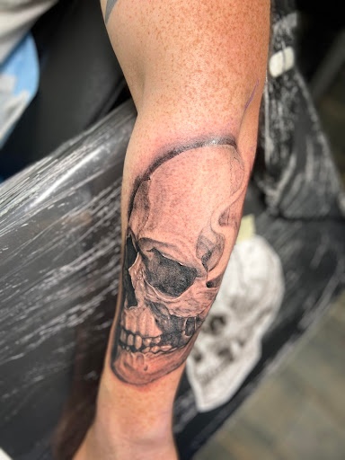 Explore animal sleeve tattoo ideas, creative tattoo ideas in El Paso, available at American Tattoo Society of Ft Bliss