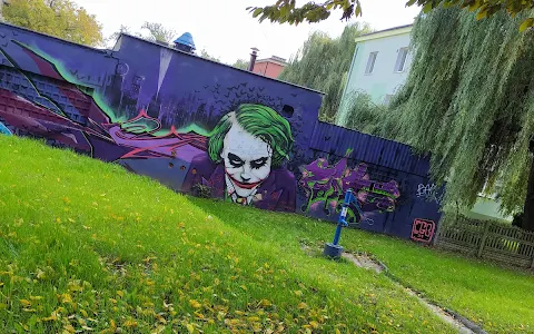 Mural "Joker" image
