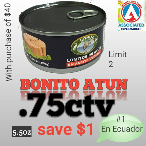 Grocery Store «Associated Supermarket SV», reviews and photos, 116 Maple Ave, Spring Valley, NY 10977, USA