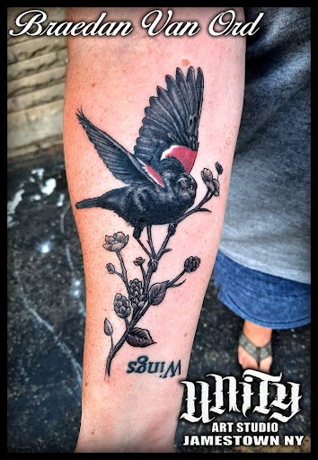 Explore fall leaf tattoo ideas, creative tattoo ideas in Jamestown, available at UNITY Tattoo & Art Studio