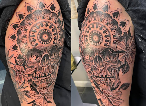 Explore weed tattoo ideas, creative tattoo ideas in Rapid City, available at Torch Lake Ink