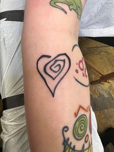 Explore longhorn tattoo ideas, creative tattoo ideas in Adrian, available at Good Life Tattoo Co.