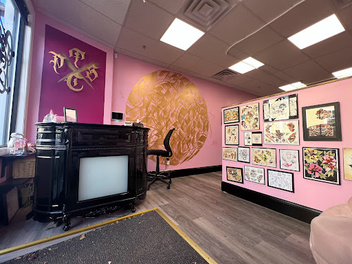 Explore name tattoo ideas for women, creative tattoo ideas in Somerville, available at Pearl Street Tattoo Club