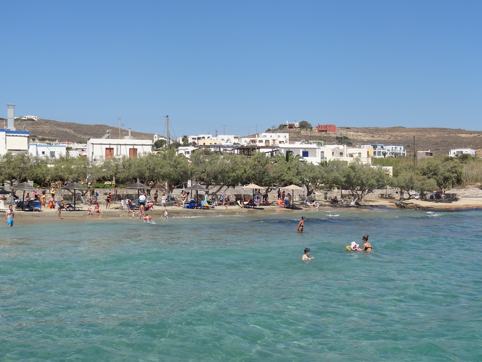 Photo of Paralia Azolimnos amenities area