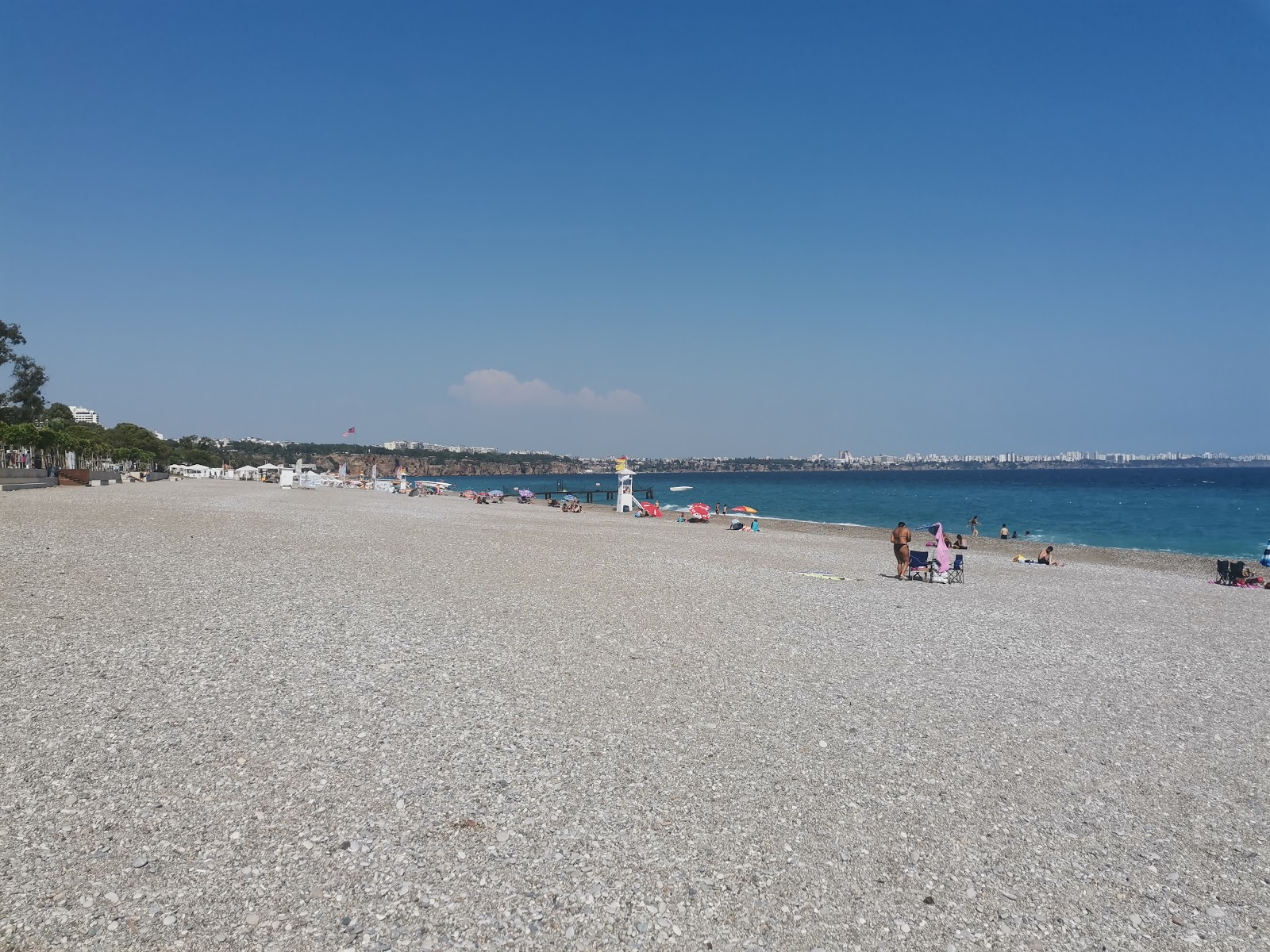 Zdjęcie Plaża Konyaalti obszar udogodnień