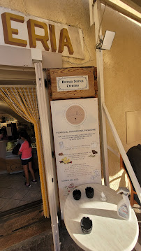 Marchand de glaces Gelateria Cavallar à Cavareno (le menu)