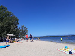 Fotografie cu Playa Embalse de Valparaiso amplasat într-o zonă naturală