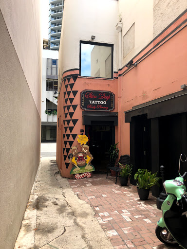 Explore world travel tattoo ideas, creative tattoo ideas in Honolulu, available at Skin Deep Tattoo and Piercing Waikiki