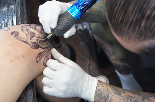 Explore semicolon tattoo ideas for guys, creative tattoo ideas in West Covina, available at Living Dreams Tattoo Shop