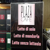 Menu / carte de Café Plaza à Orta Nova